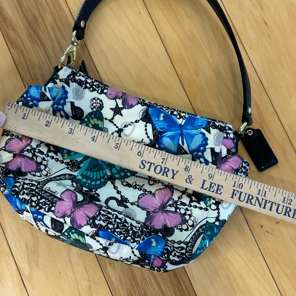Coach Limited Edition Carly Butterfly Shoulder Bag- Rare Find! - Picture 11 of 17